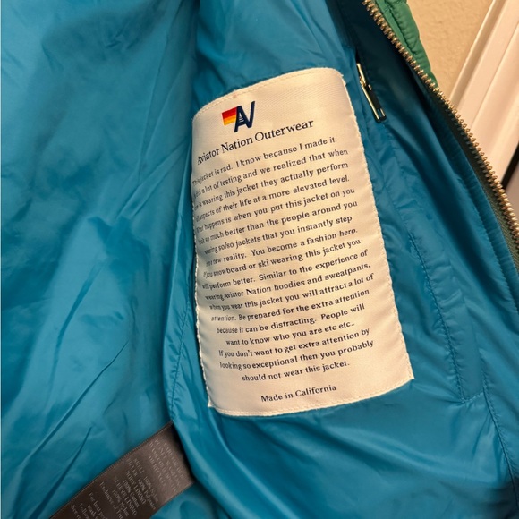 aviator nation all seasons puffer jacket - Picture 3 of 3
